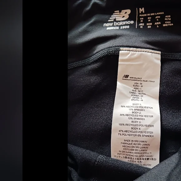 NWT New Balance Running High Rise Tight - Picture 7 of 13